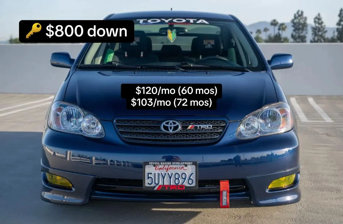 2006 Toyota Corolla XRS