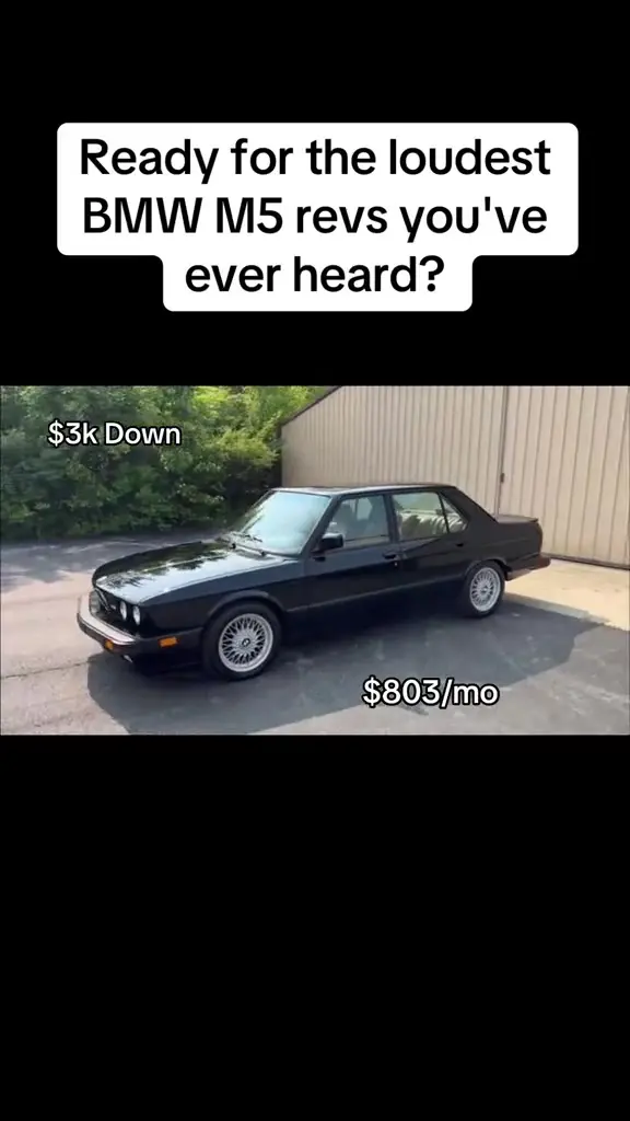 1988 BMW M5