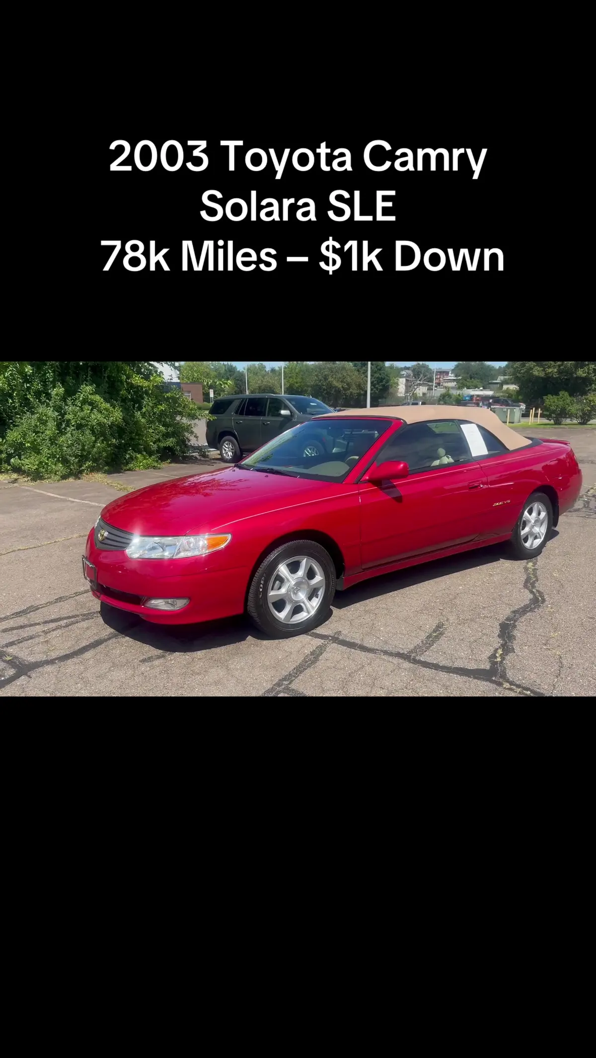 2003 Toyota Camry Solara SLE