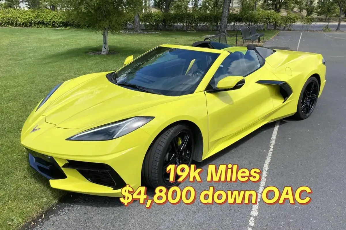 2021 Chevrolet Corvette Stingray Convertible 1LT