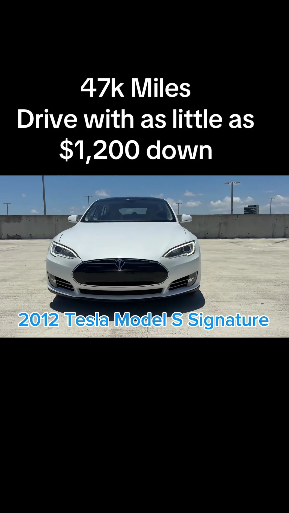 2012 Tesla Model S Signature Performance
