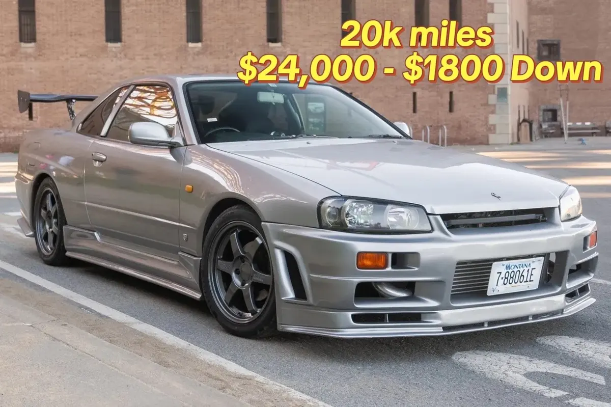 Turbocharged 1998 Nissan Skyline 25GT