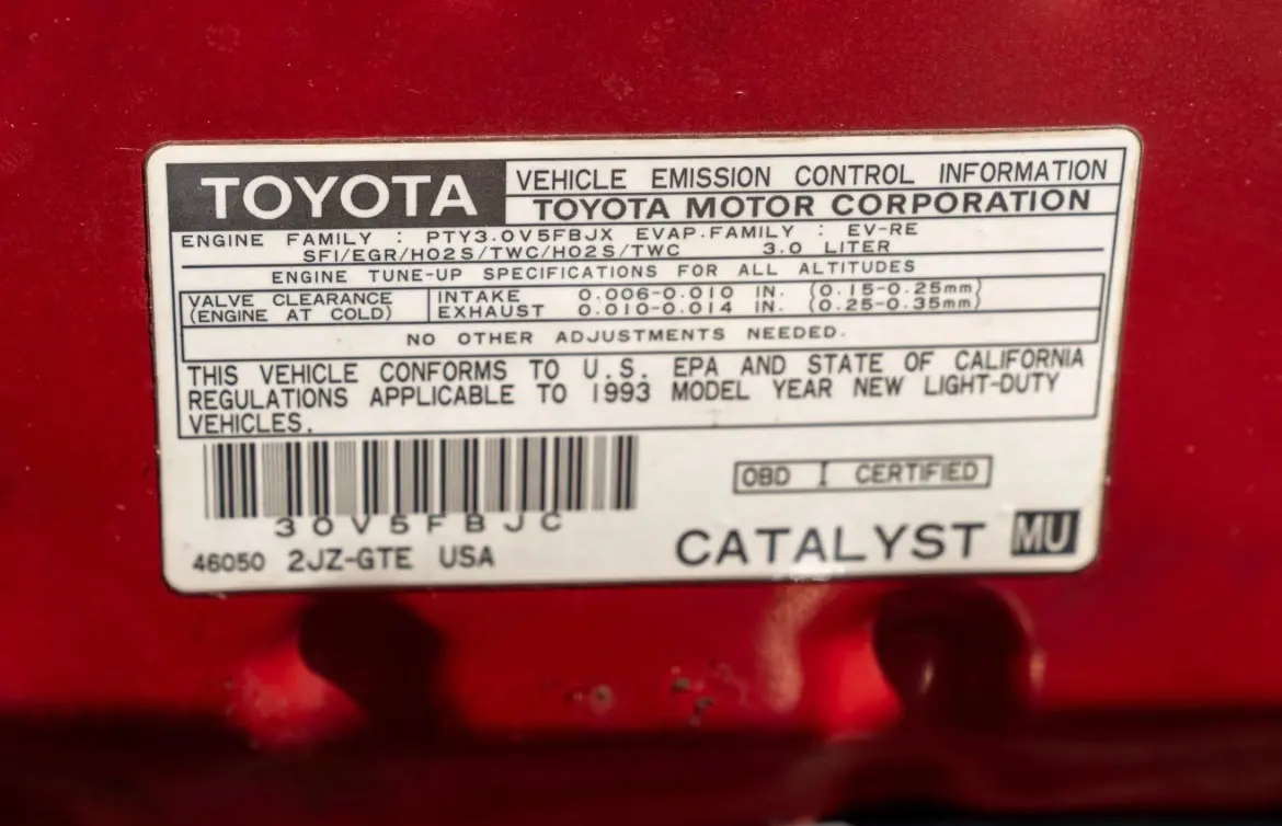 Toyota Supra RZ — 2JZ, V160 6-Speed — photo 8