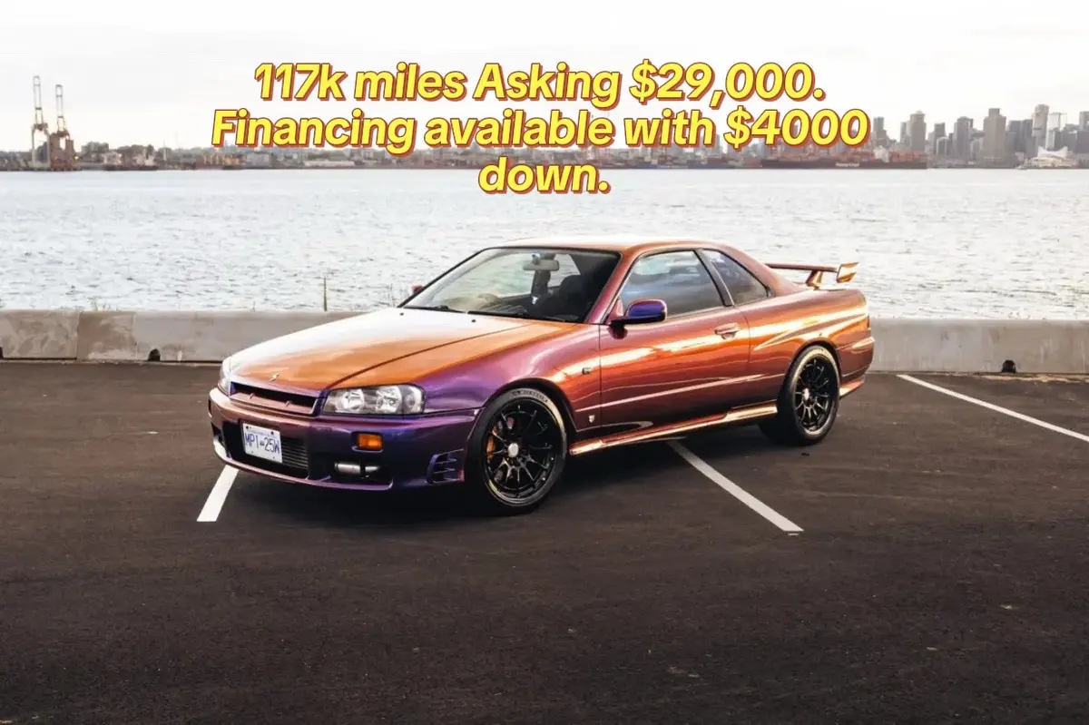 Nissan Skyline R34 25GT — Midnight Purple Build