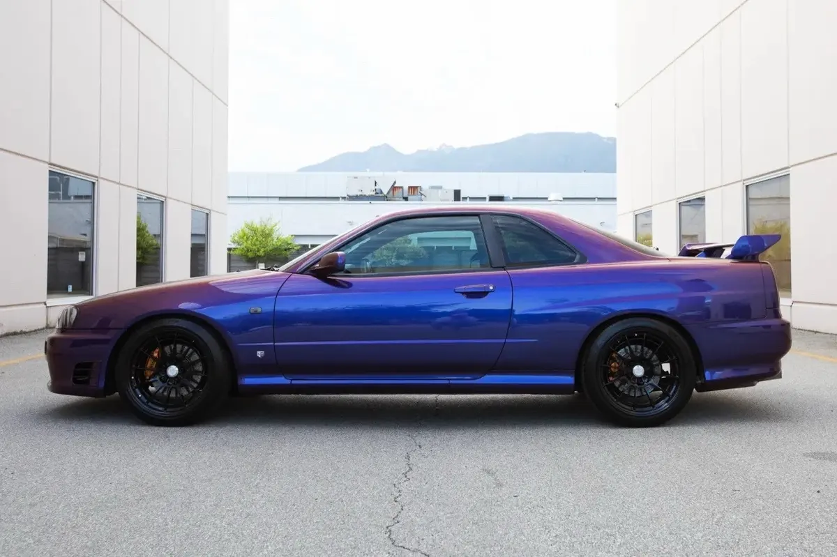 Nissan Skyline R34 25GT — Midnight Purple Build — photo 3