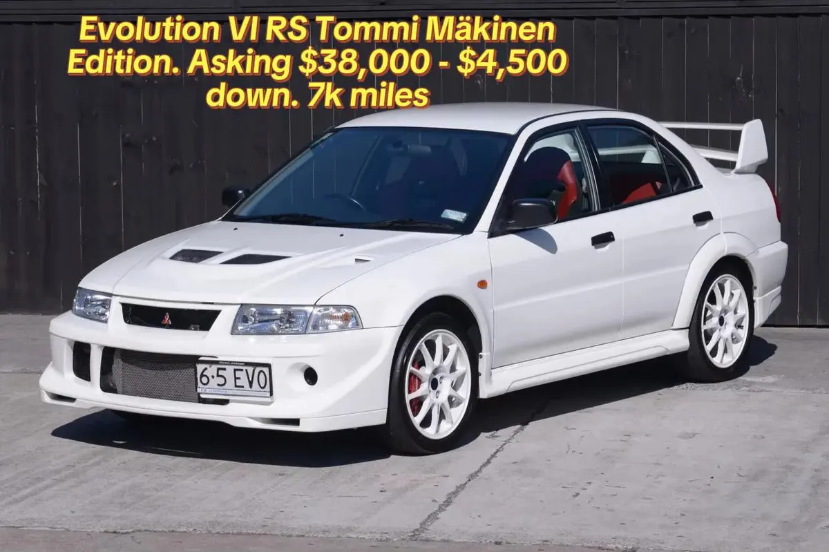 Mitsubishi Evo VI RS Tommi Mäkinen — 12k km