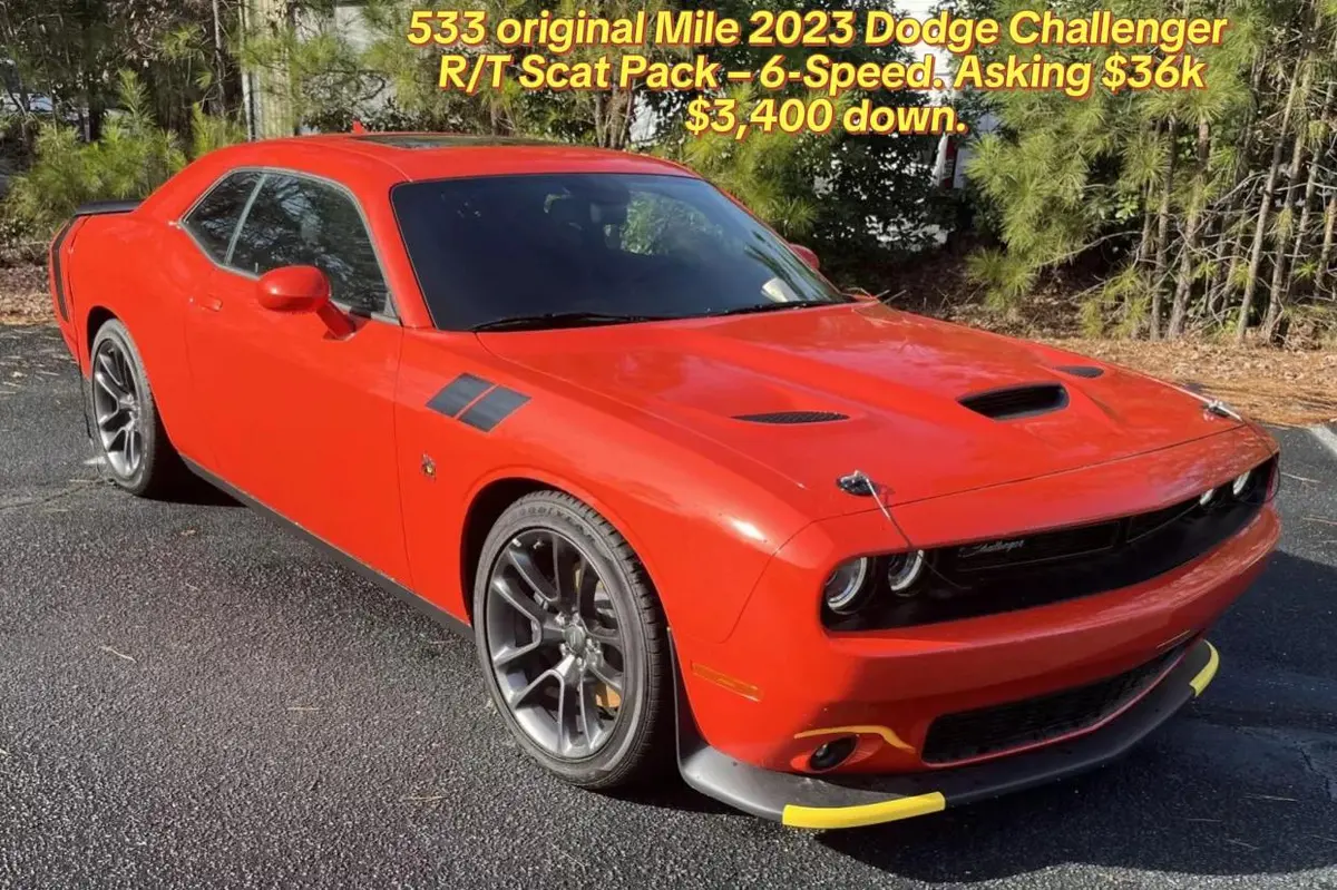 2023 Dodge Challenger R/T Scat Pack — 533 Miles