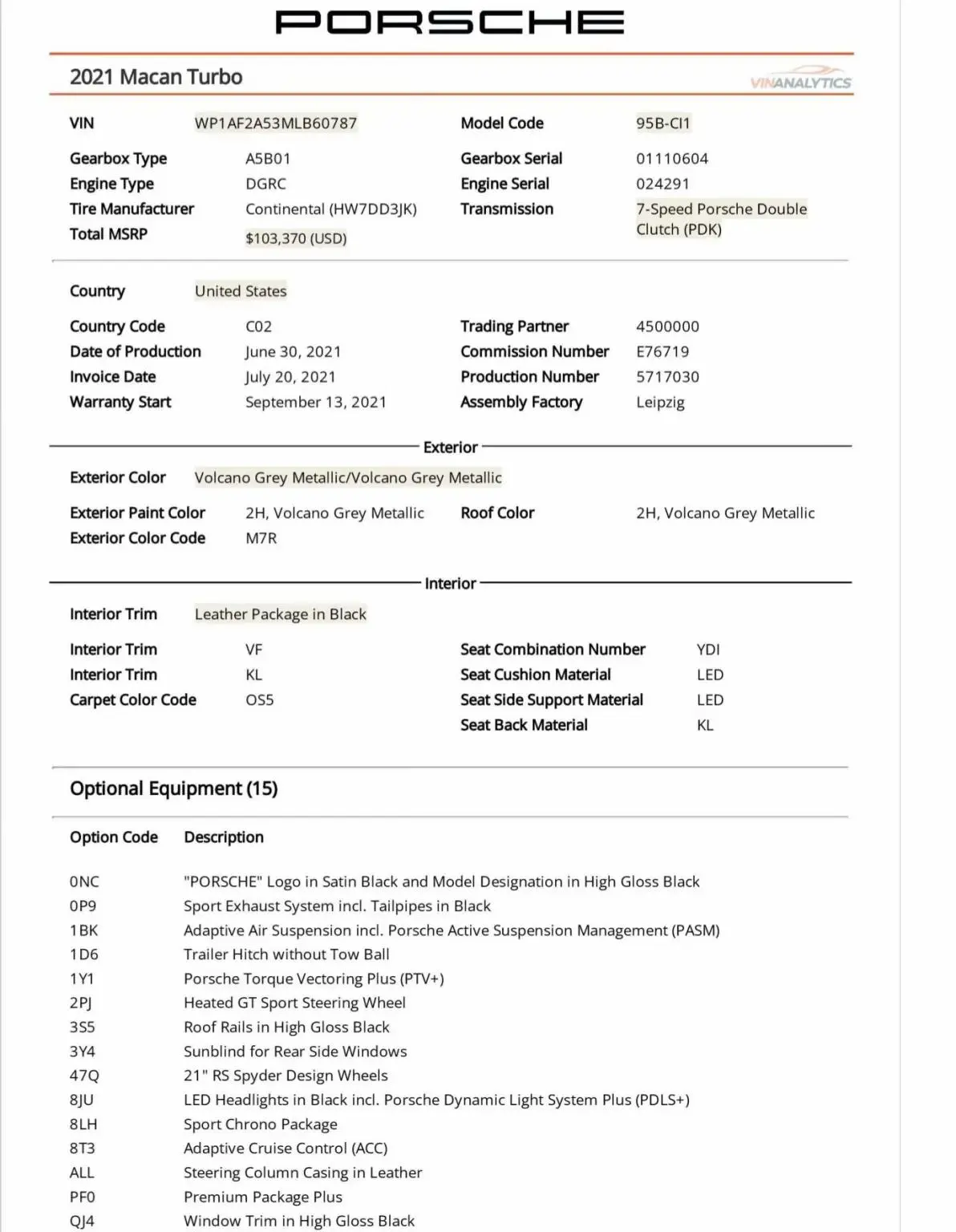 2021 Porsche Macan Turbo is — photo 8