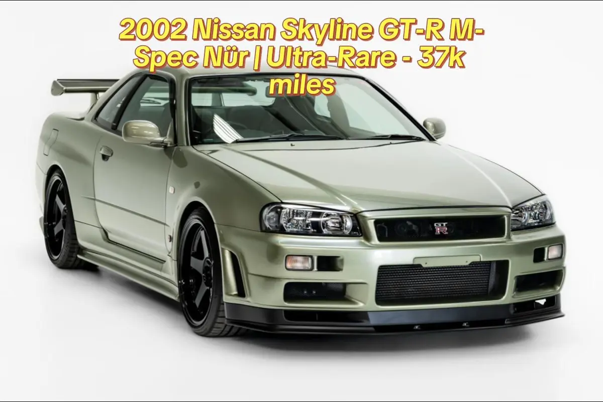 2002 Skyline GT-R M-Spec Nür — 1 of 285