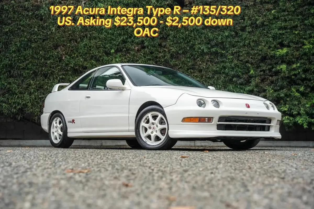 1997 Acura Integra Type R — #135/320 USDM