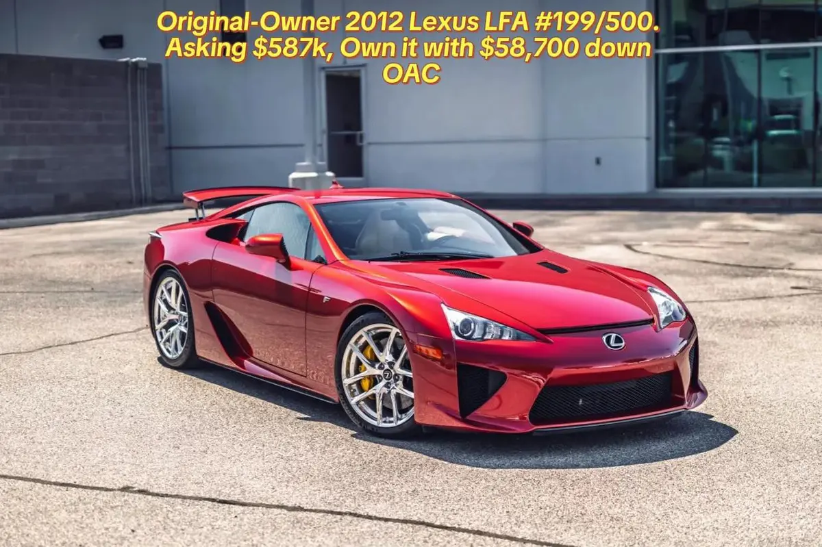 Lexus LFA — #199 of 500, 10k Miles