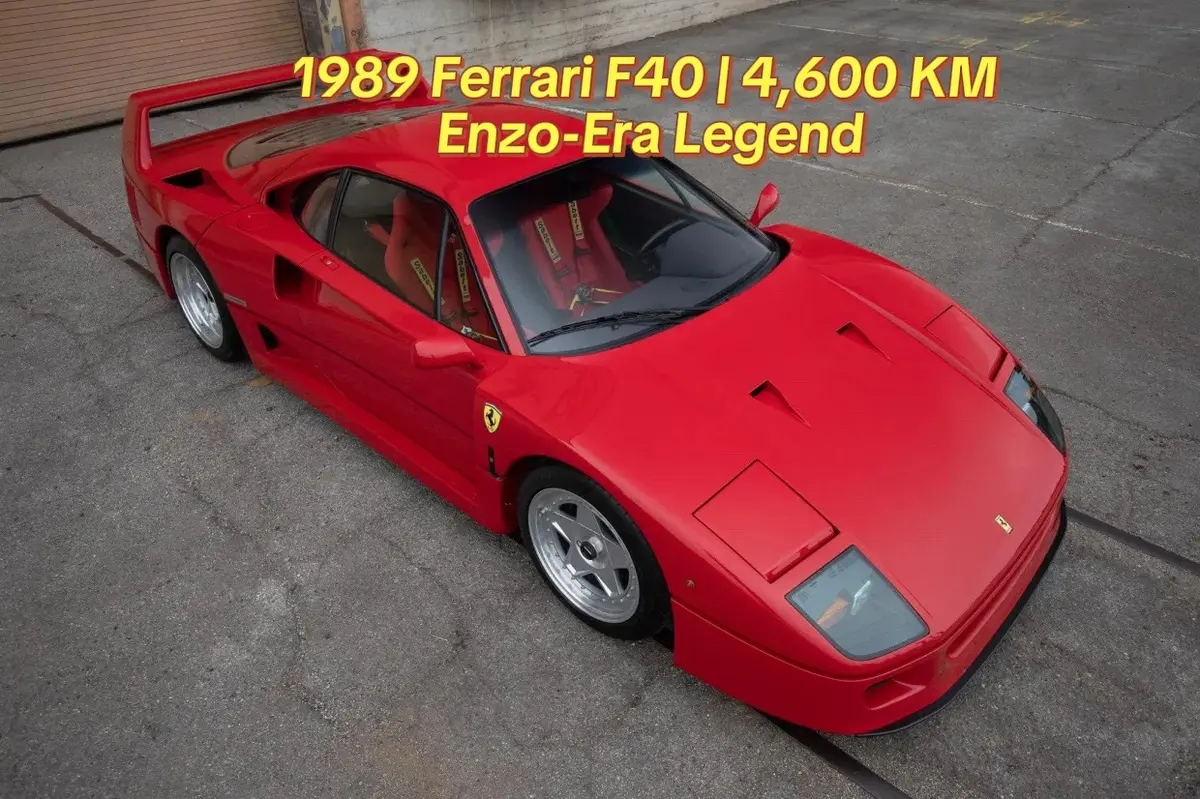 1989 Ferrari F40 — Chassis 79763