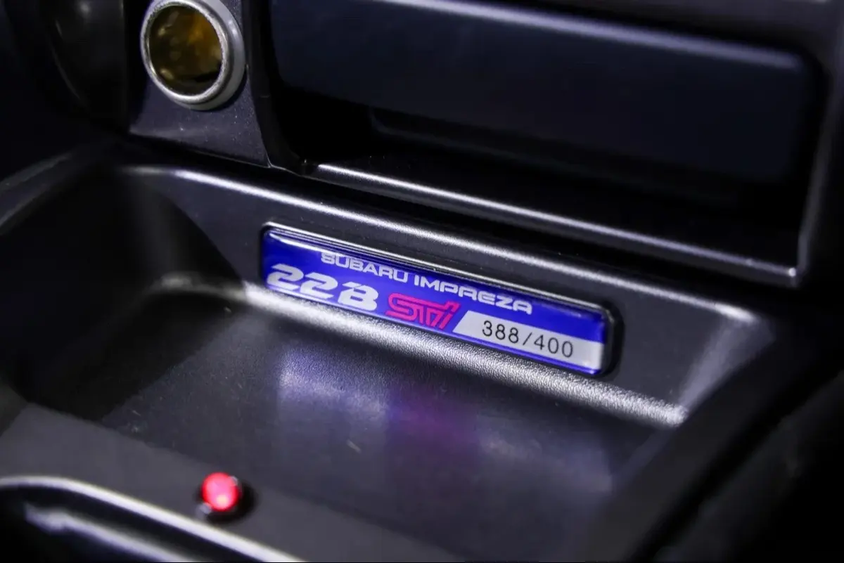 1998 Subaru Impreza 22B STi #388/400 — photo 5