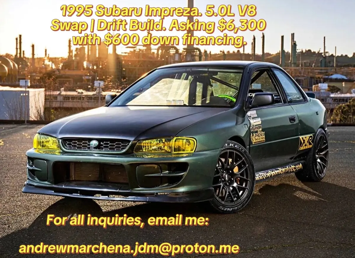 1995 Subaru Impreza extensively modified for
