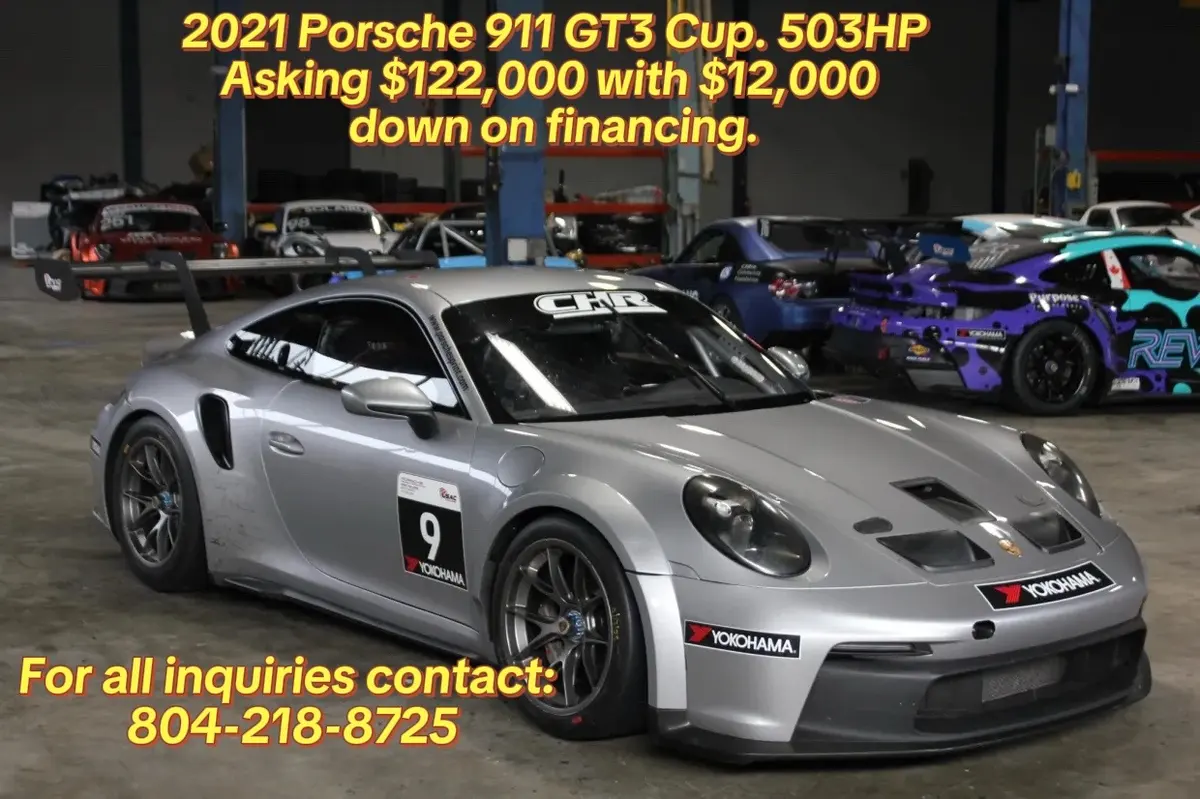 2021 Porsche 911 GT3 Cup Race Car