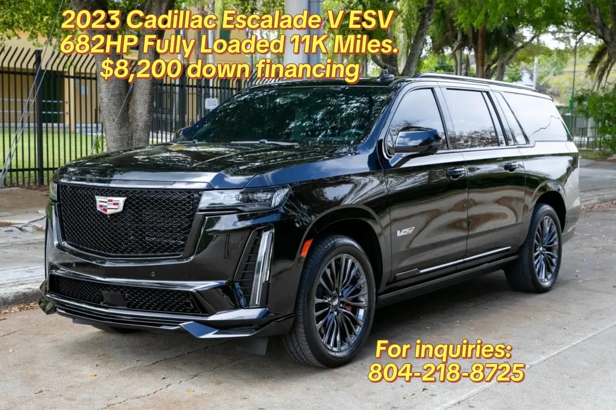 2023 Cadillac Escalade V ESV — 11k Miles