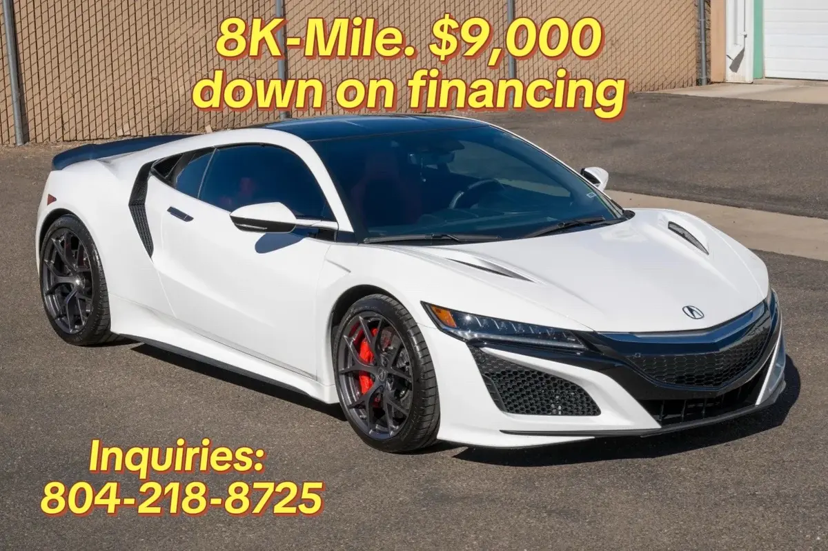2017 Acura NSX — 8k Miles
