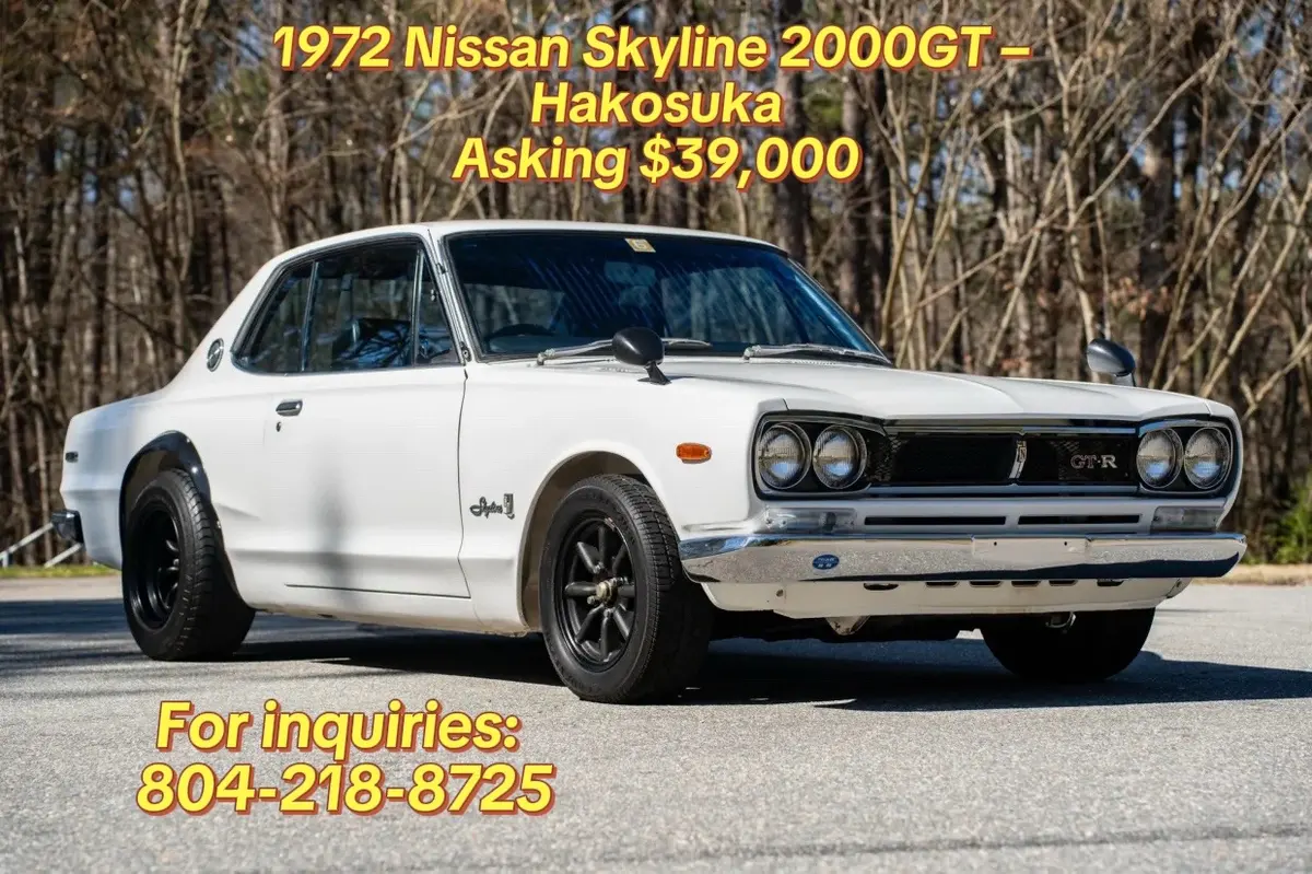 1972 Nissan Skyline 2000GT