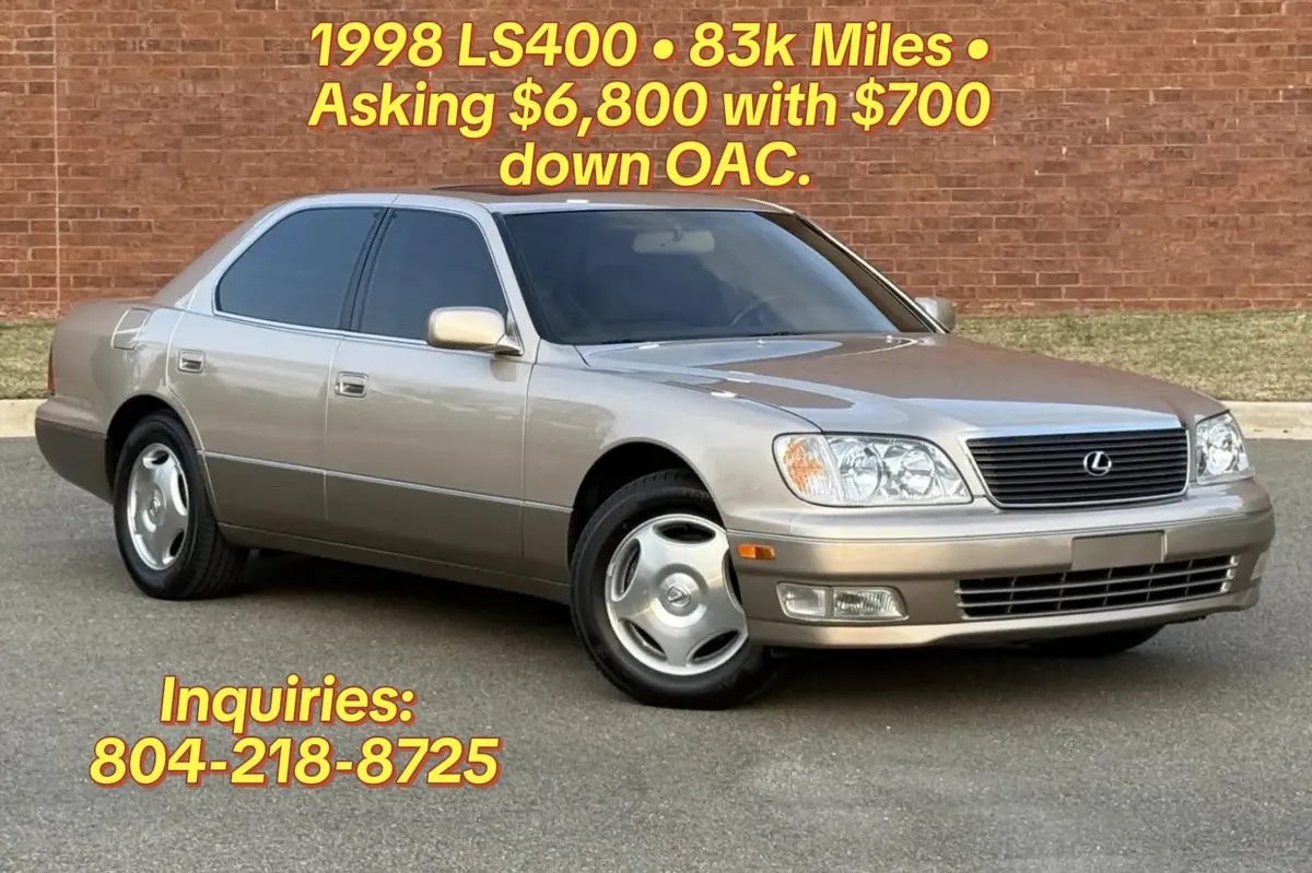 1998 Lexus LS400 — Cashmere Beige