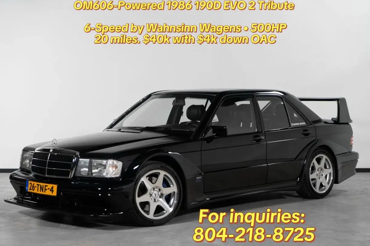 Mercedes-Benz 190D EVO 2 Style "Wahnsinn One"