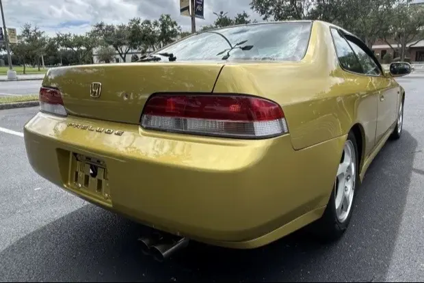 2000 Honda Prelude SiR — Sparkle Yellow JDM — photo 2