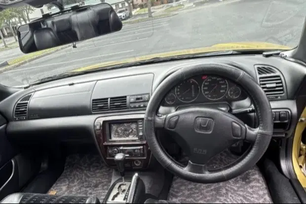 2000 Honda Prelude SiR — Sparkle Yellow JDM — photo 5
