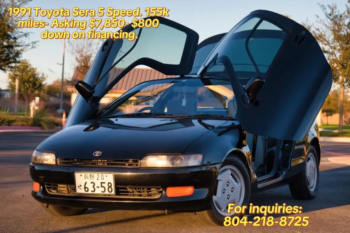 Toyota Sera — Butterfly Doors