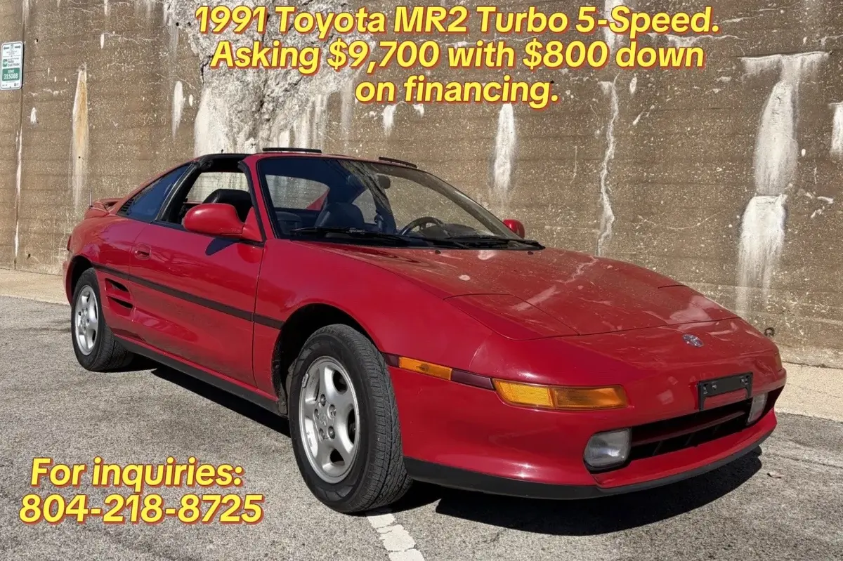 Toyota MR2 Turbo — Crimson Red