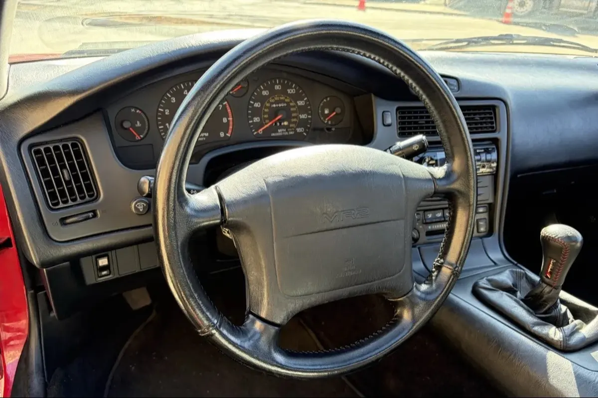 Toyota MR2 Turbo — Crimson Red — photo 5