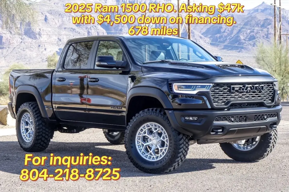 2025 Ram 1500 RHO — 678 Miles