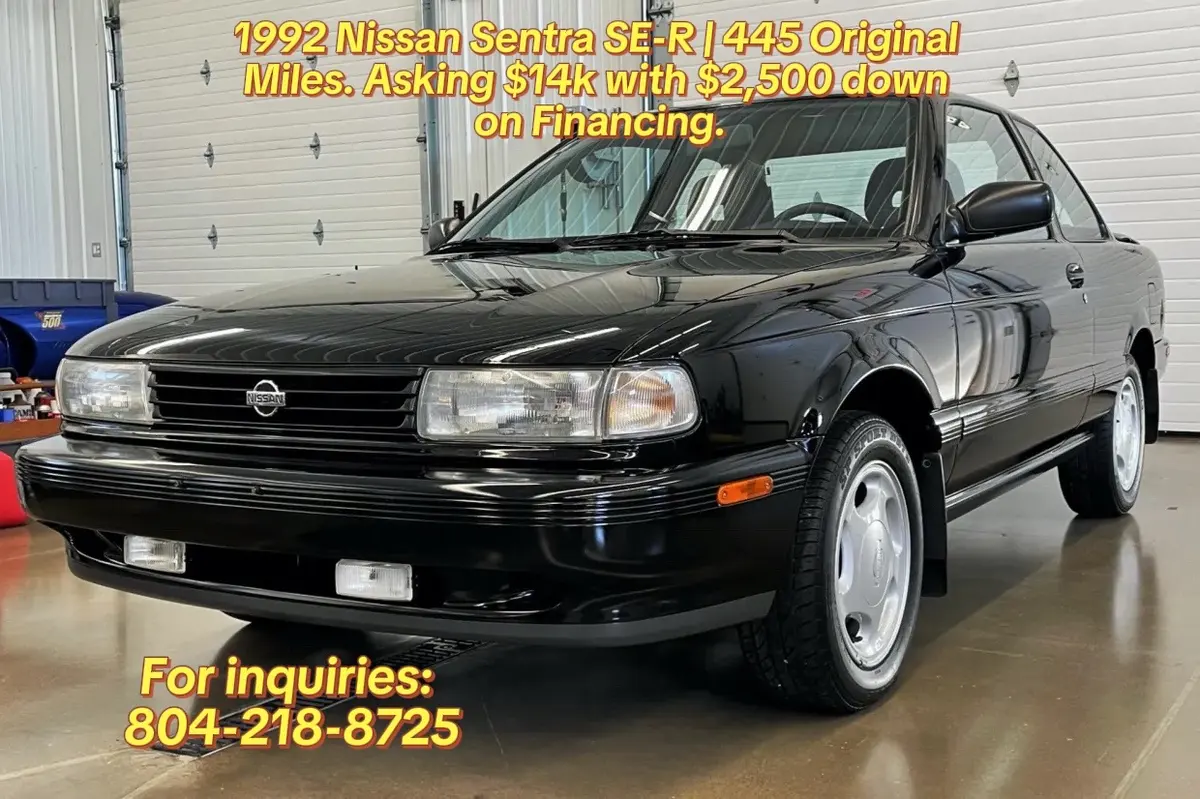 1992 Nissan Sentra SE-R — 445 Miles