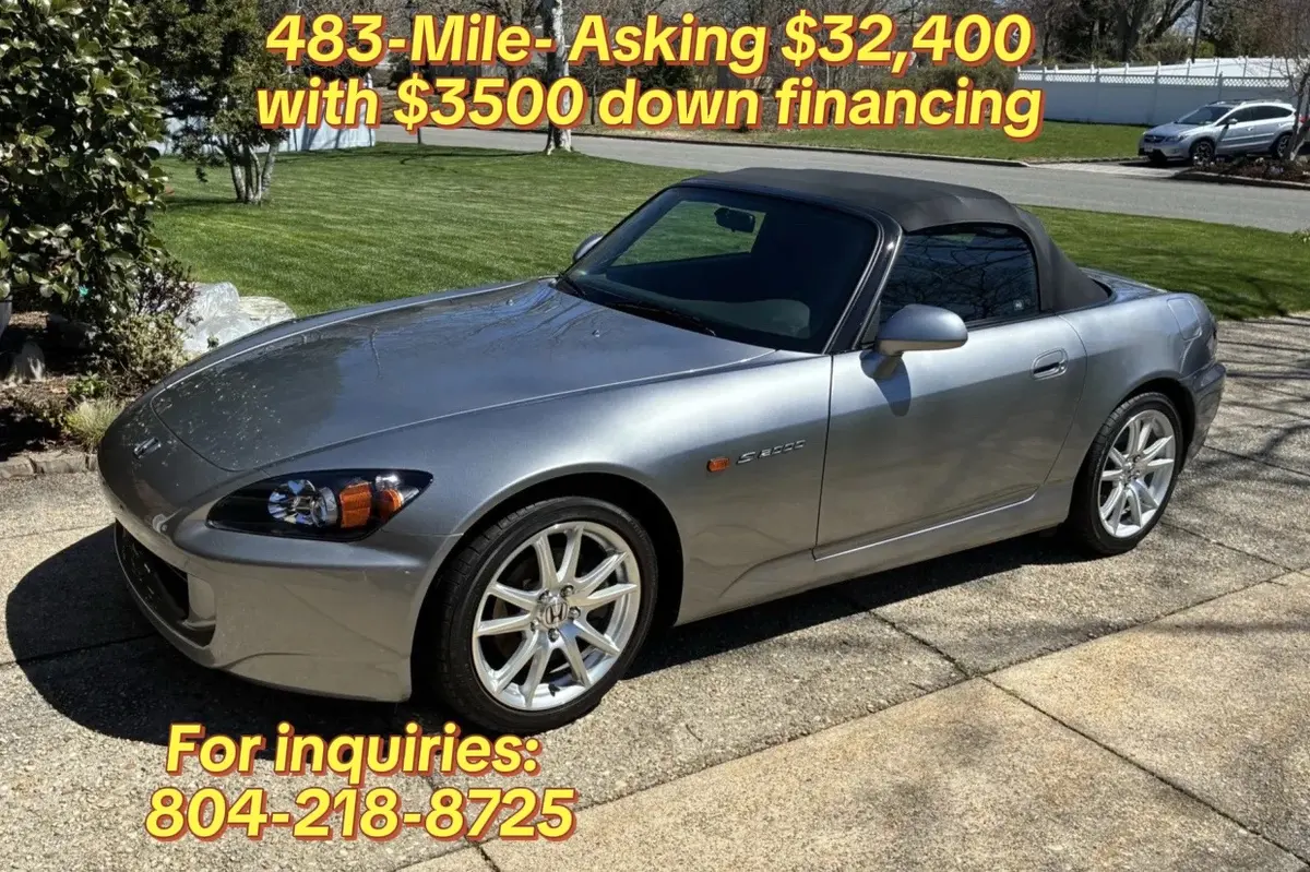Honda S2000 AP2 — 483 Miles