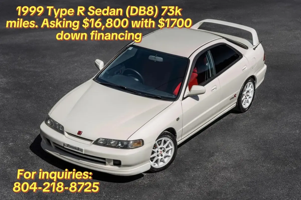 1999 Honda Integra Type R Sedan