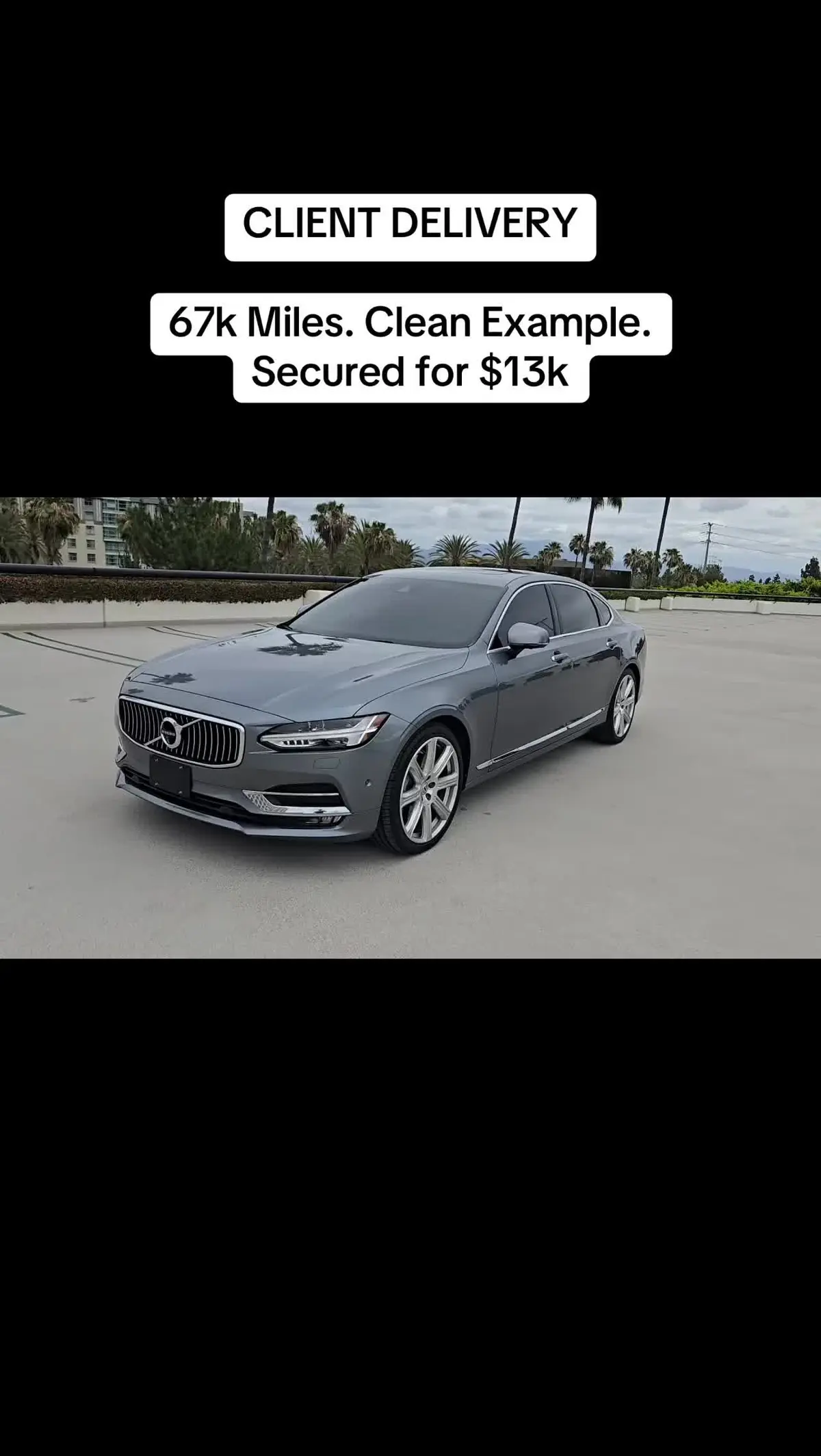 2018 Volvo S90 Inscription AWD — 67k Miles
