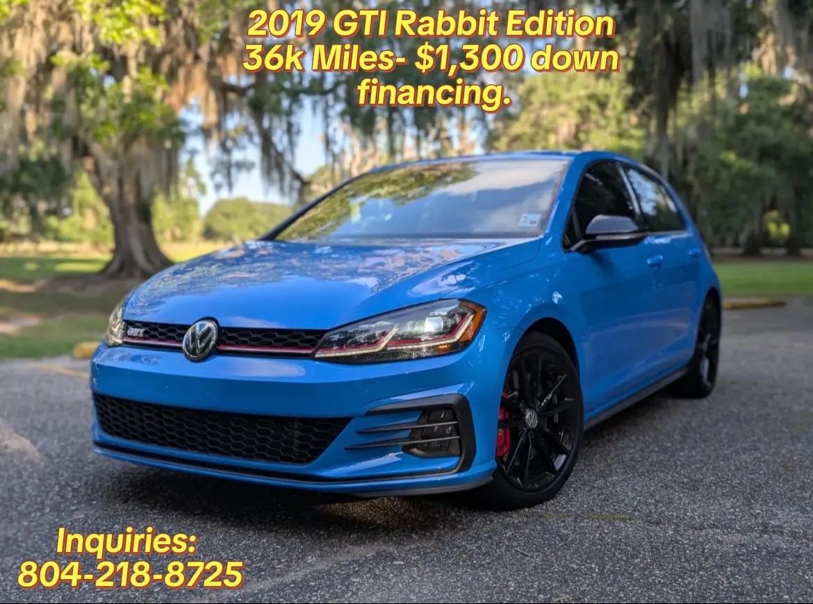 2019 Volkswagen GTI Rabbit Edition 36k