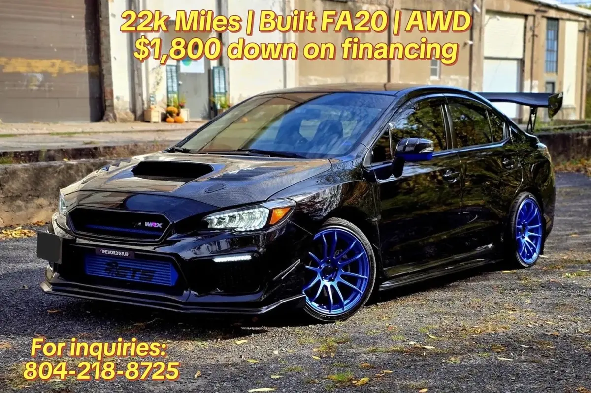 2020 Subaru WRX — Built FA20, 22k Miles