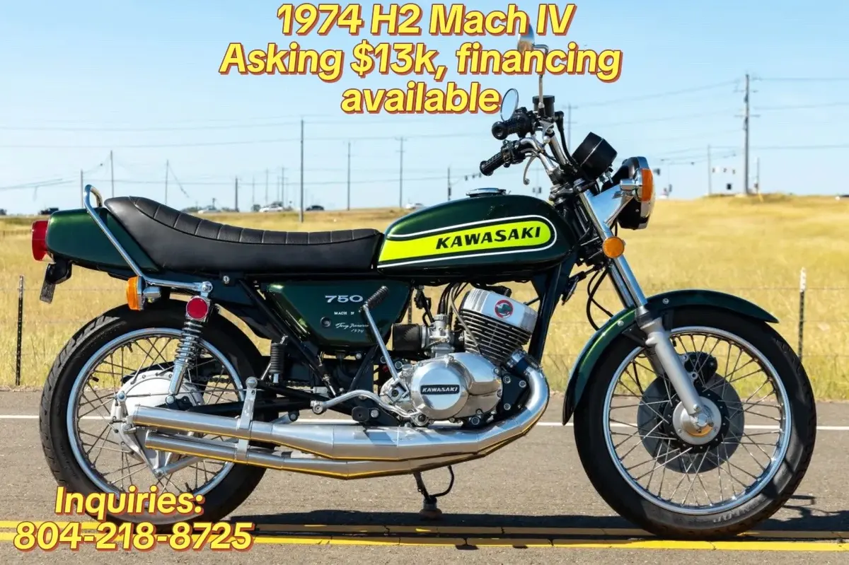 1974 Kawasaki H2 Mach IV 800cc