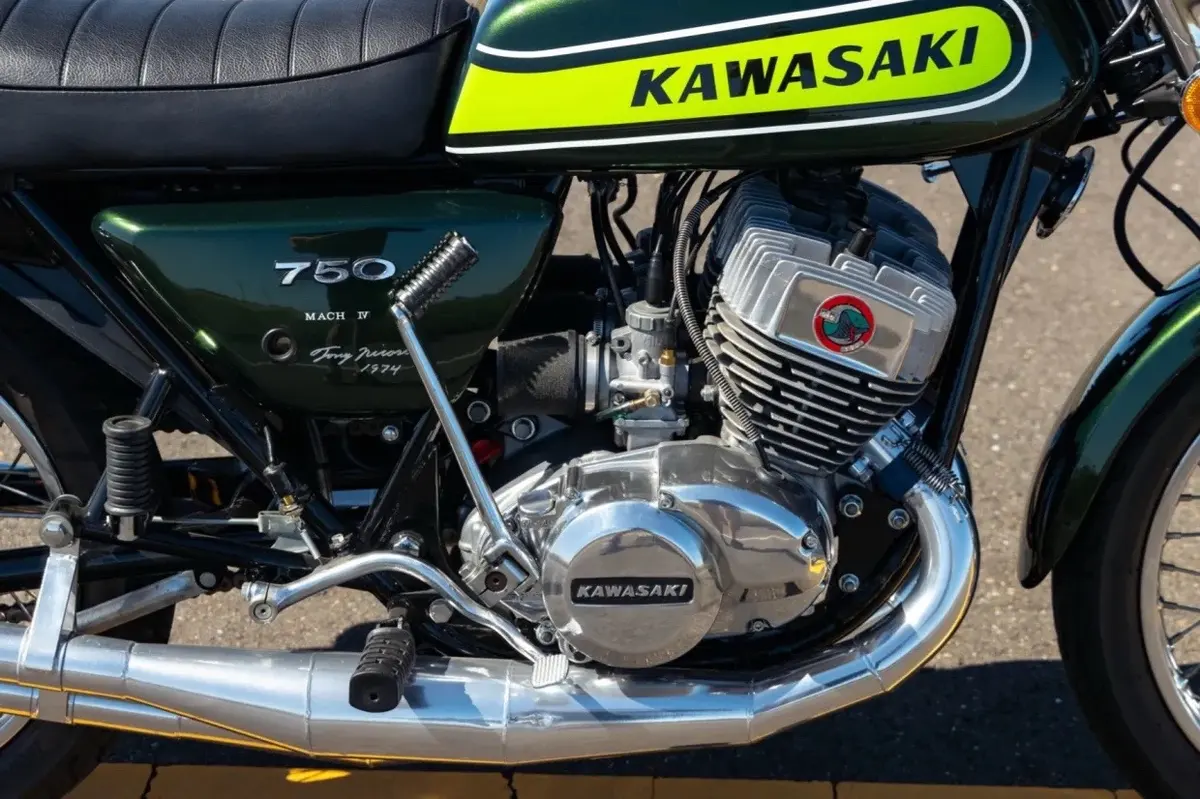 1974 Kawasaki H2 Mach IV 800cc — photo 5