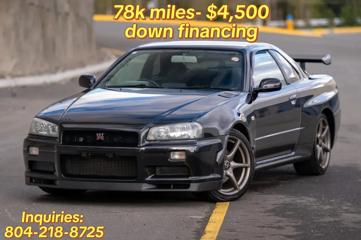 2000 Nissan Skyline GT-R R34 — Black Pearl