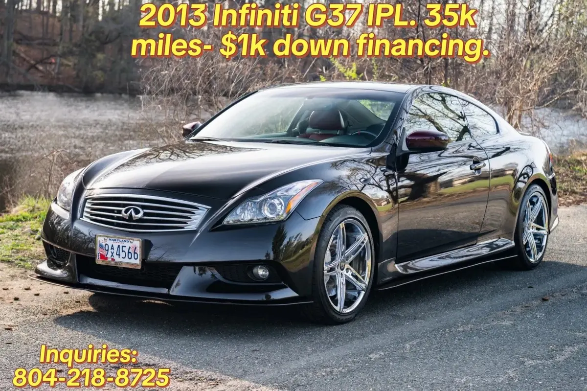 2013 Infiniti G37 IPL Coupe 6-Speed