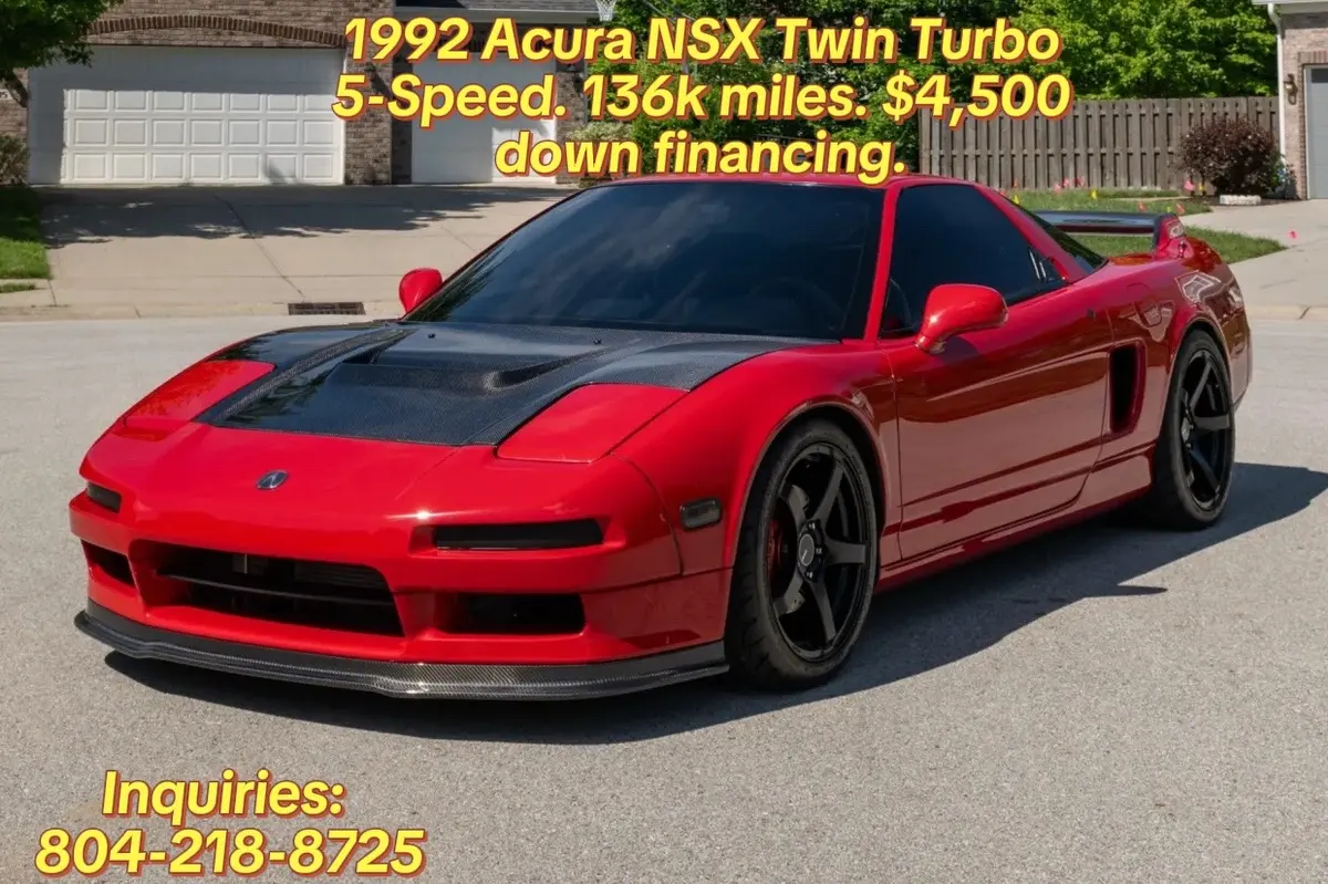 1992 Acura NSX Twin Turbo — ScienceofSpeed