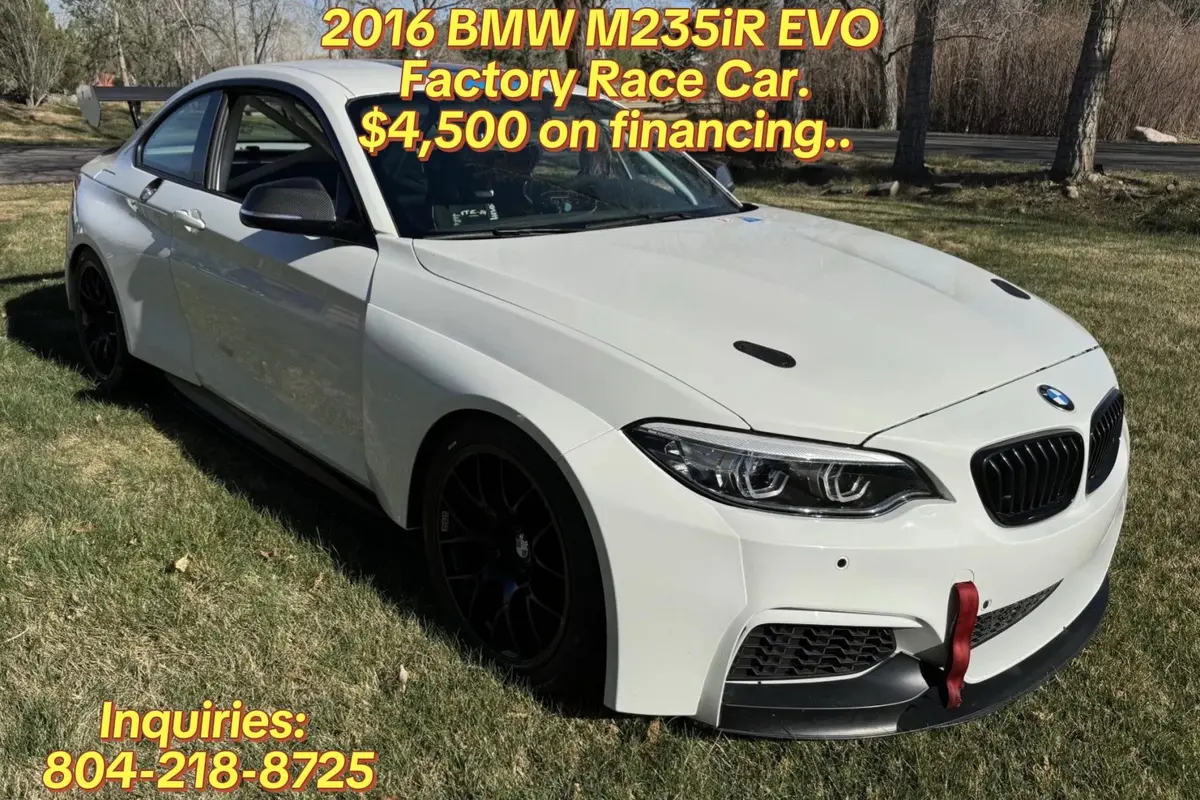 2016 BMW M235iR EVO Factory Race Car