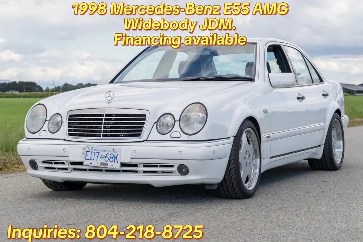 1998 Mercedes-Benz E55 AMG Widebody JDM