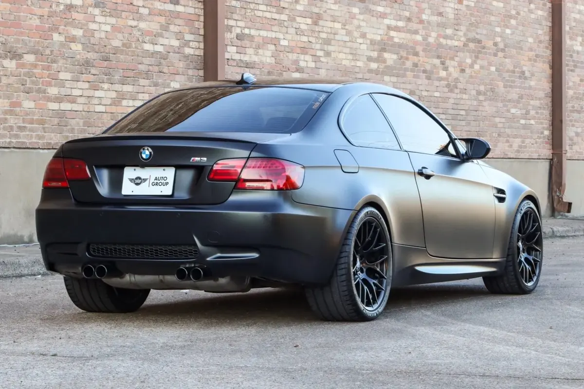 2011 BMW M3 Coupe Frozen Black — photo 2