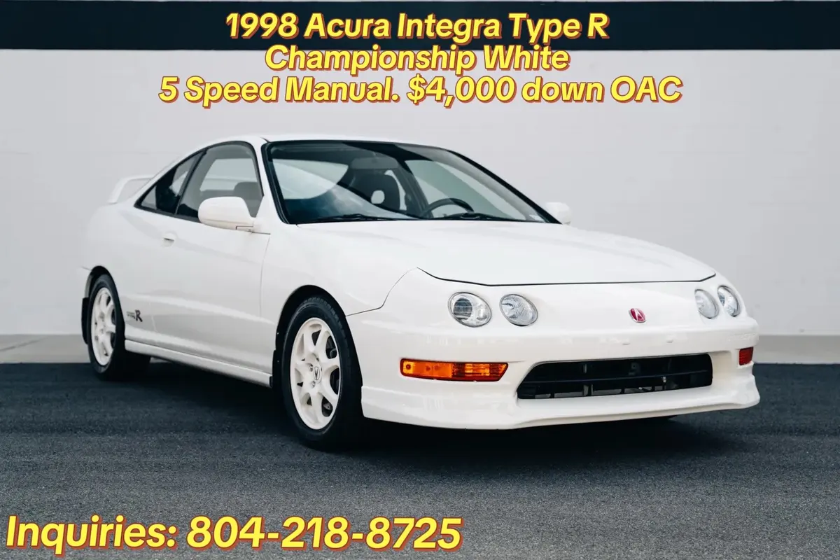 1998 Acura Integra Type R Championship — photo 1