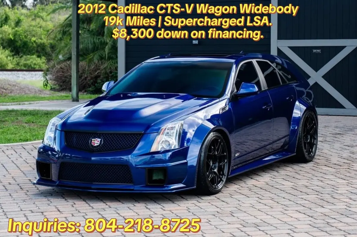 2012 Cadillac CTS-V Wagon Widebody 19k