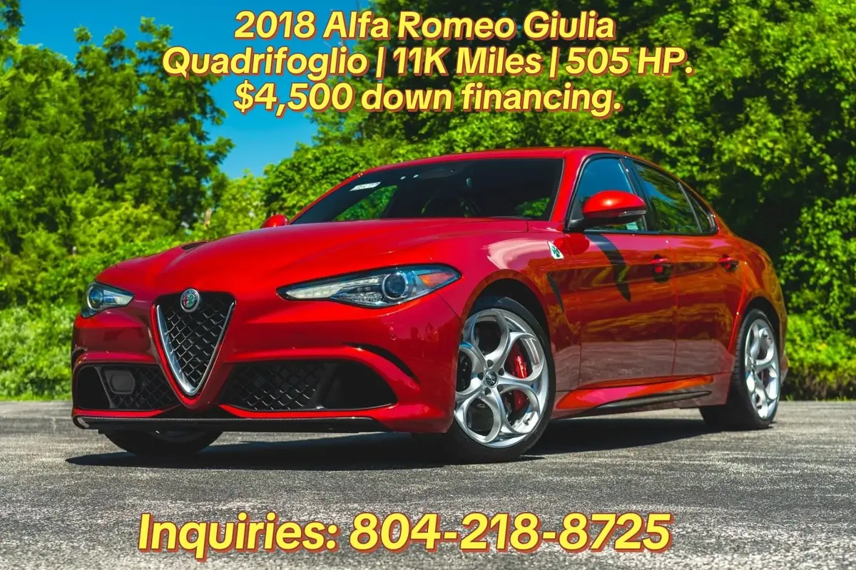 ️ 2018 Alfa Romeo Giulia Quadrifoglio — photo 1