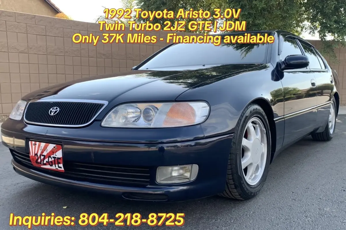 1992 Toyota Aristo 3.0V — photo 1