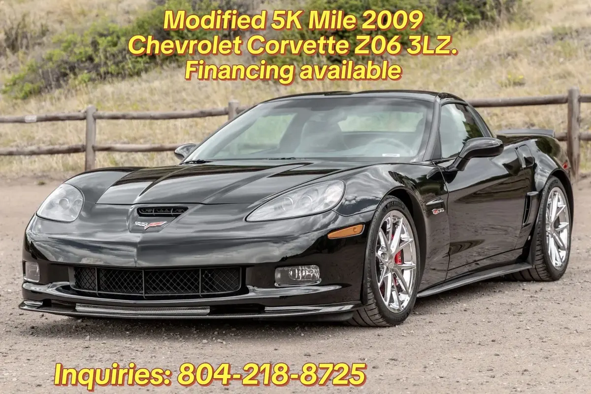Modified 5K Mile 2009 Chevrolet Corvette Z06 3LZ