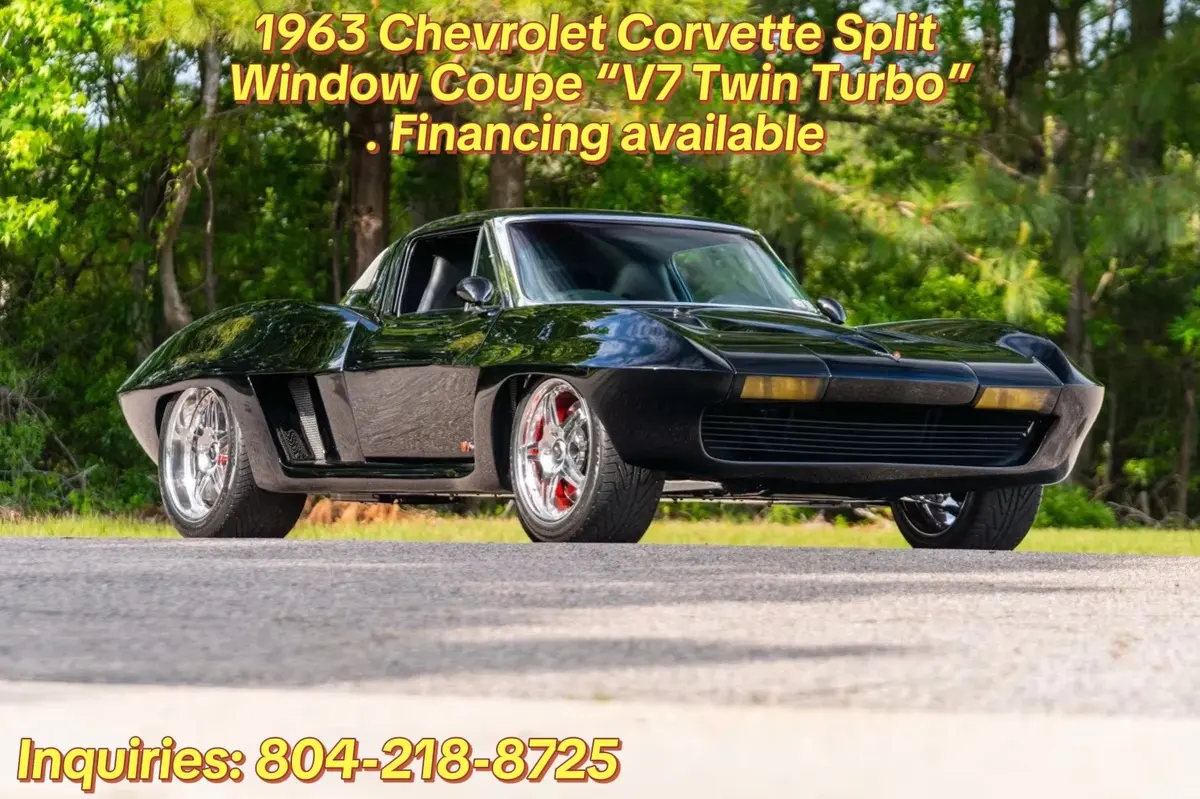 1963 Chevrolet Corvette Split Window Coupe “V7 Twin Turbo”